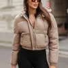 Fashion Damen Jacke JS/5M3260/84 Damen Steppjacken | Übergangsjacken