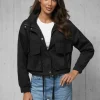 Fashion Damen Jacke O/G118 Damen Übergangsjacken | Oberbekleidung
