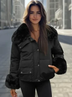 New Damen Jacke O/H833Z Damen Winterjacken | Oberbekleidung