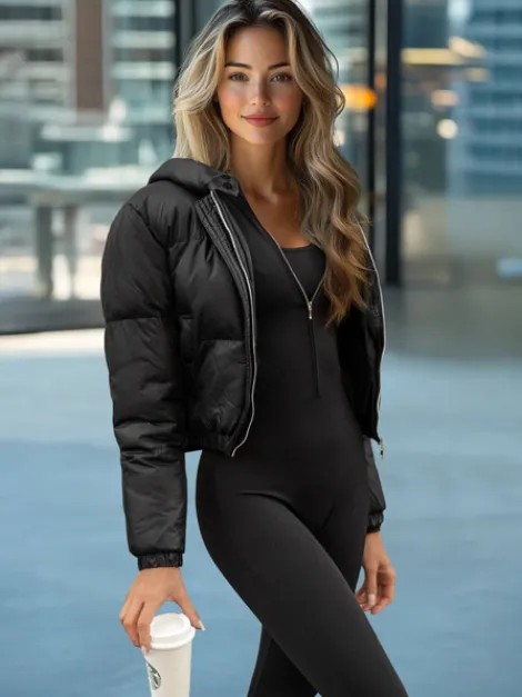 Discount Damen Jacke JS/5M3260/392Z Damen Steppjacken | Übergangsjacken