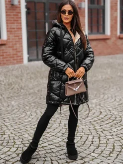 Fashion Damen Jacke JS/5M3189/392Z Damen Steppjacken | Lange Jacken