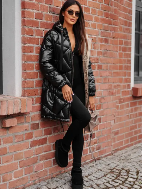Fashion Damen Jacke JS/5M3189/392Z Damen Steppjacken | Lange Jacken