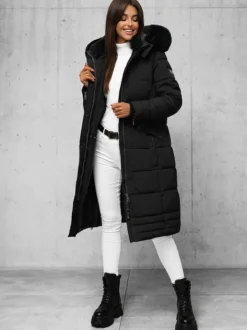Fashion Damen Jacke O/W377 Damen Lange Jacken