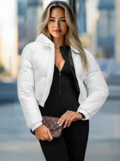New Damen Jacke JS/5M3260/281Z Damen Steppjacken | Übergangsjacken