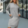 Best Damen Kapuzenpullover JS/YS10005/2 Damen Sweatshirts Ohne Print | Sweatshirts Ohne Kapuze
