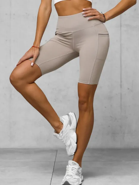 New Damen Kurze Leggings JS/XY24004S Damen Fitness | Kurze Leggings