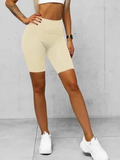 Fashion Damen Kurze Leggings O/K5-J Damen Fitness | Kurze Leggings