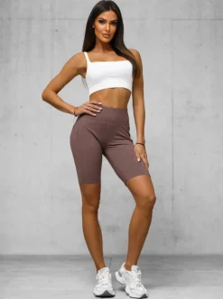 Online Damen Kurze Leggings JS/XY24003S Damen Fitness | Kurze Leggings