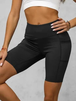 Best Damen Kurze Leggings JS/XY24004S Damen Fitness | Kurze Leggings
