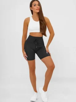 Clearance Damen Kurze Leggings JS/XY24026S Damen Fitness | Kurze Leggings