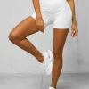 Online Damen Kurze Leggings O/ZL-037 Damen Fitness | Kurze Leggings