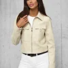 Outlet Damen Lederjacke O/G117Z Damen Lederjacken | Oberbekleidung
