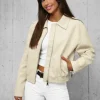 Hot Damen Lederjacke O/G116Z Damen Lederjacken | Oberbekleidung