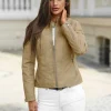 Online Damen Lederjacke JS/11Z8058 Damen Lederjacken | Übergangsjacken