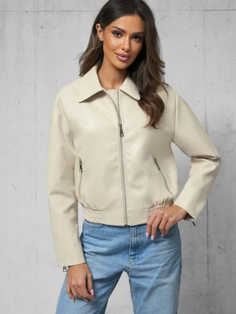 Hot Damen Lederjacke O/G116 Damen Lederjacken | Oberbekleidung
