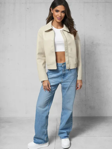 Hot Damen Lederjacke O/G116 Damen Lederjacken | Oberbekleidung