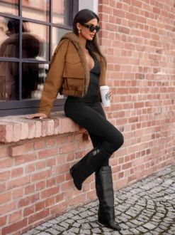 Online Damen Lederjacke O/G125 Damen Lederjacken | Übergangsjacken