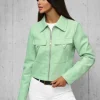 Discount Damen Lederjacke O/G117Z Damen Lederjacken | Oberbekleidung