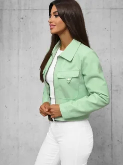 Discount Damen Lederjacke O/G117Z Damen Lederjacken | Oberbekleidung