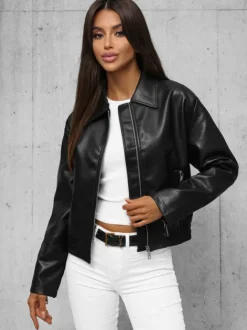 Best Damen Lederjacke O/G116Z Damen Lederjacken | Oberbekleidung