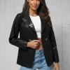 Online Damen Lederjacke JS/11Z8121 Damen Lederjacken