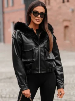 Hot Damen Lederjacke O/G125 Damen Lederjacken | Übergangsjacken