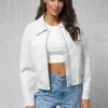 Hot Damen Lederjacke O/G116 Damen Lederjacken | Oberbekleidung