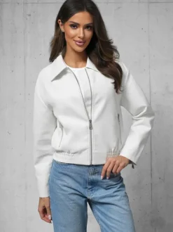 Hot Damen Lederjacke O/G116 Damen Lederjacken | Oberbekleidung