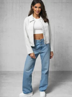 Hot Damen Lederjacke O/G116 Damen Lederjacken | Oberbekleidung