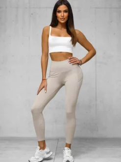 Clearance Damen Leggings JS/XY24017L Damen Fitness | Leggings Ohne Motiv
