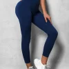 Online Damen Leggings Dunkelblau JS/HH040/4Z Damen Fitness | Leggings Ohne Motiv