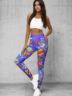 Best Damen Leggings O/20757Z Damen Fitness