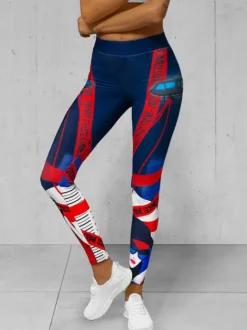 Online Damen Leggings O/20935 Damen Fitness | Leggings Mit Motiv
