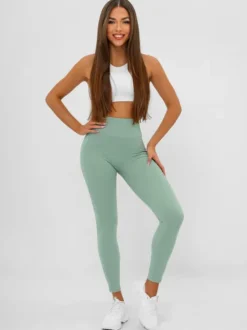 Fashion Damen Leggings JS/17K585/127 Damen Fitness | Leggings Ohne Motiv