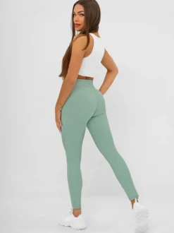 Fashion Damen Leggings JS/17K585/127 Damen Fitness | Leggings Ohne Motiv