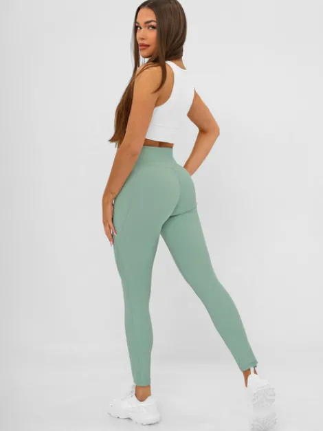Fashion Damen Leggings JS/17K585/127 Damen Fitness | Leggings Ohne Motiv