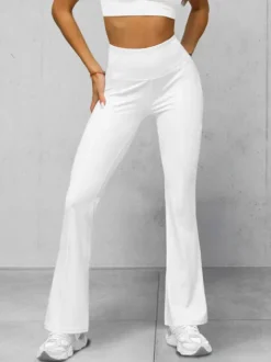 Online Damen Leggings mit Breiten Beinen JS/XY24016L Damen Weite Hosen | Leggings Ohne Motiv