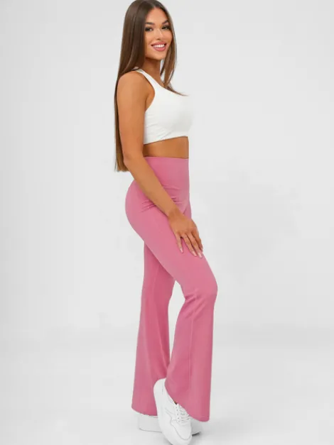 Clearance Damen Leggings mit Breiten Beinen JS/17K587/111 Damen Weite Hosen | Leggings Ohne Motiv