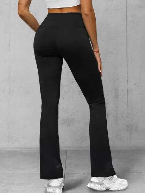 Fashion Damen Leggings mit Breiten Beinen JS/XY23008L Damen Fitness | Weite Hosen