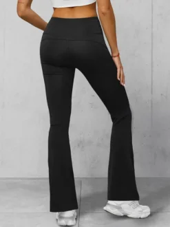 Fashion Damen Leggings mit Breiten Beinen JS/17K570/3 Damen Weite Hosen | Leggings Ohne Motiv