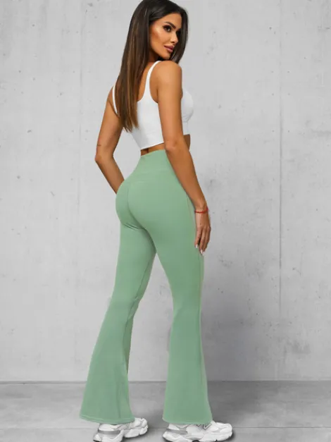 Best Damen Leggings mit Breiten Beinen JS/17K588/127 Damen Weite Hosen | Leggings Ohne Motiv