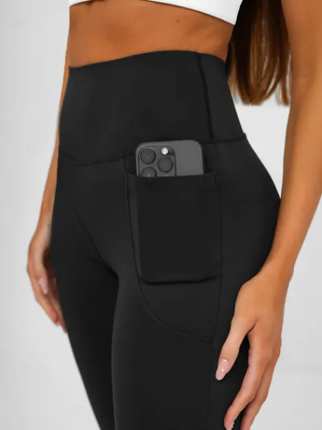 Clearance Damen Leggings mit Breiten Beinen JS/13K1810/3 Damen Weite Hosen | Leggings Ohne Motiv