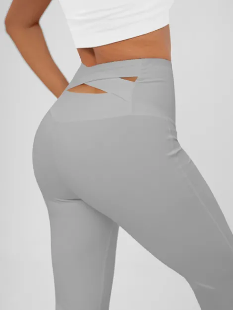 Outlet Damen Leggings mit Breiten Beinen JS/17K587/5 Damen Weite Hosen | Leggings Ohne Motiv
