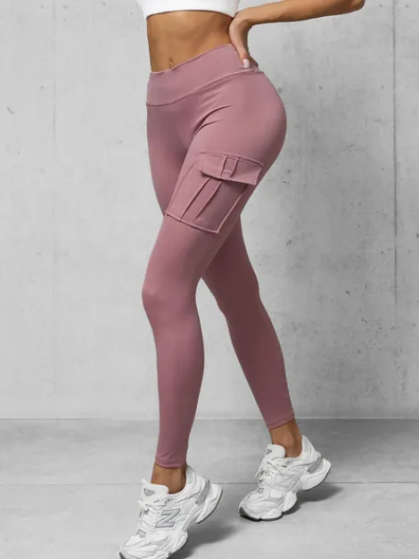 Fashion Damen Leggings O/A10319 Damen Fitness | Leggings Ohne Motiv