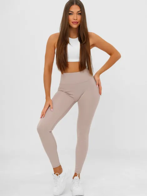 Fashion Damen Leggings JS/17K580/159 Damen Fitness | Leggings Ohne Motiv