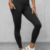 Outlet Damen Leggings JS/XY24017L Damen Fitness | Leggings Ohne Motiv