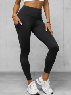 Outlet Damen Leggings JS/XY24017L Damen Fitness | Leggings Ohne Motiv