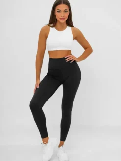 Discount Damen Leggings JS/13K1811/3 Damen Fitness | Leggings Ohne Motiv