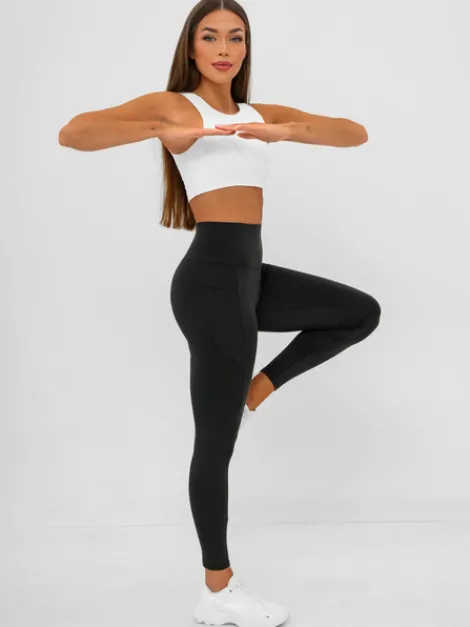 Hot Damen Leggings JS/13K1807/3 Damen Fitness | Leggings Ohne Motiv