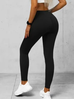 New Damen Leggings O/K9-J Damen Fitness | Leggings Ohne Motiv
